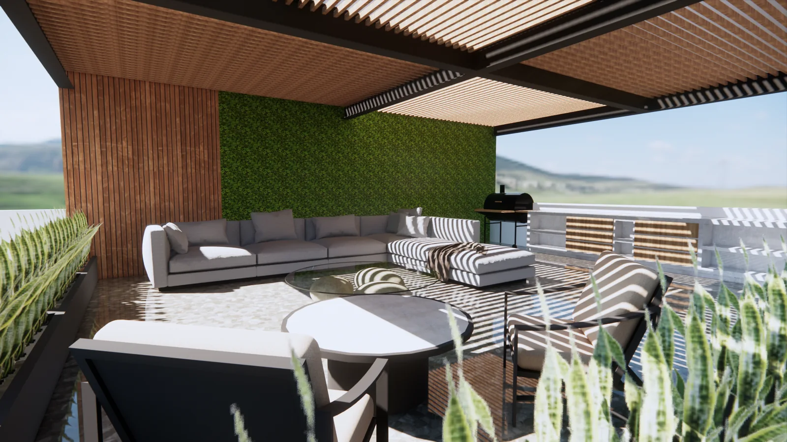 Terraza del Proyecto ROA