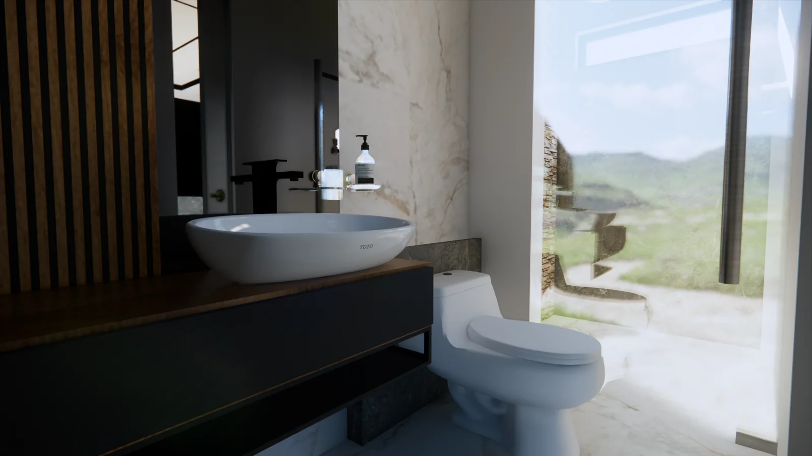 Baño del Proyecto ROA