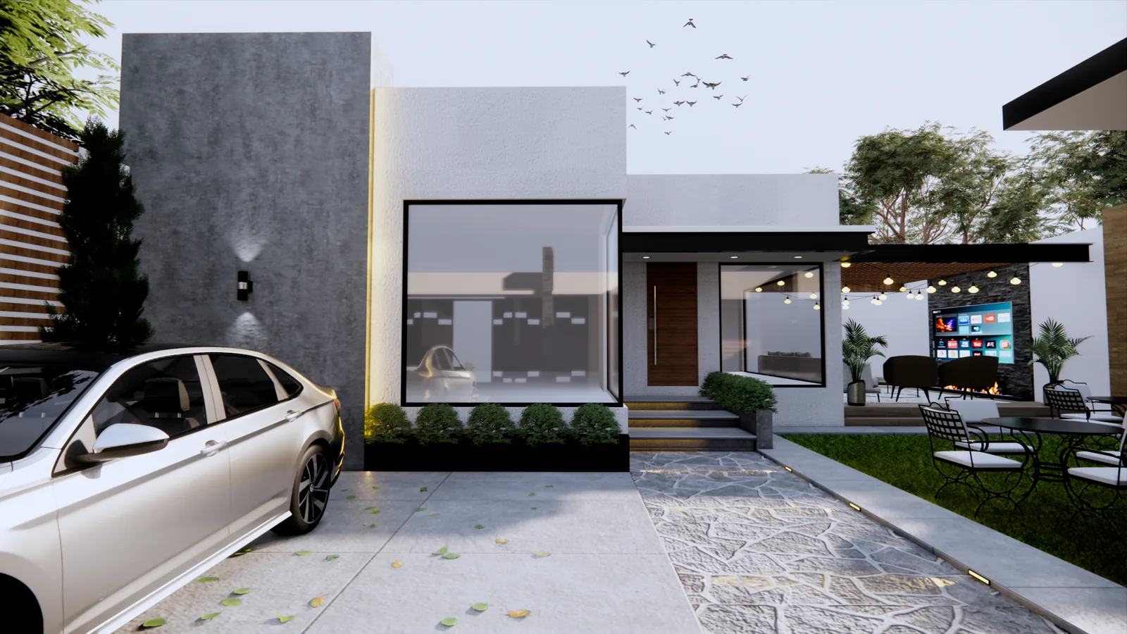 Fachada principal del Proyecto Verónica en Ciudad de México